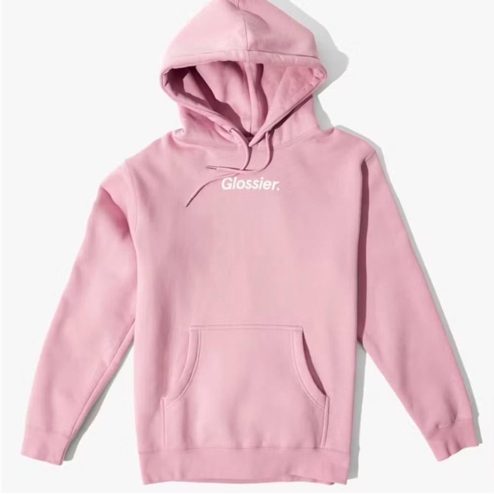 Pink Classic Glossier hoodie